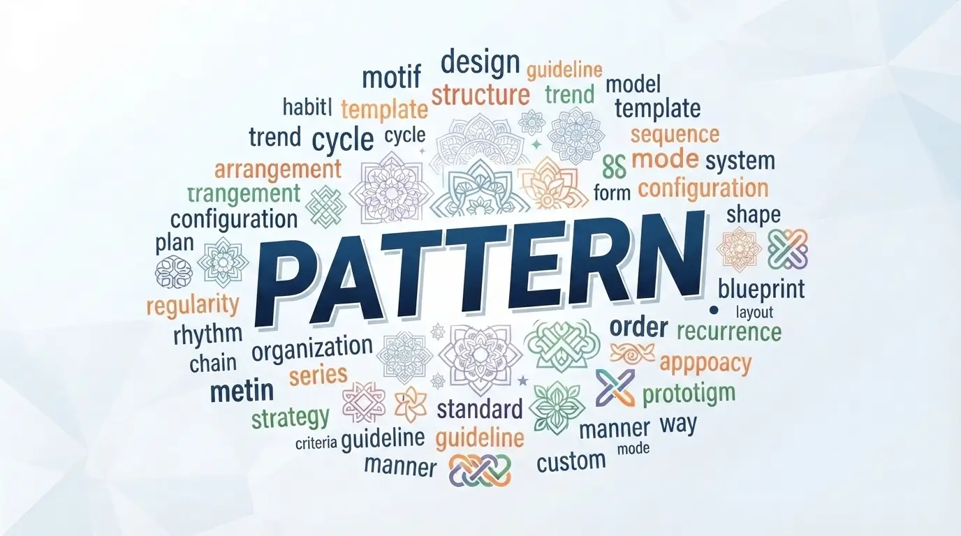 synonyms of pattern